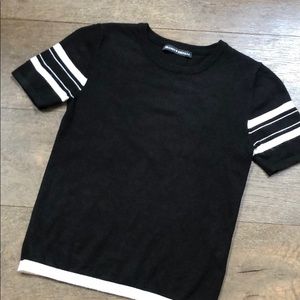 Brandy Melville Knit Short Sleeve Top